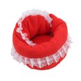 thumbnail image 4 of Nesting Pet Bed, Lace Design Soft Nesting Bed Warm Comfortable  For Guinea Pigs, 4 of 8