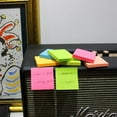thumbnail image 5 of Sticky Notes ,Bright Colors Self-Stick Pads, Easy to Post for Home, Office, Notebook, 6 Pack, 5 of 5