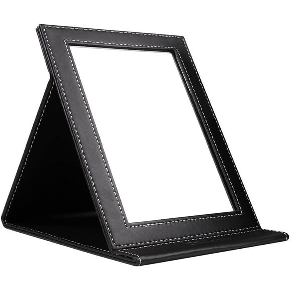 Portable Folding Vanity Mirror with Stand, Large