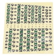 thumbnail image 4 of Fingerboard Decals Frets, Guitar Accessories Sticker For Beginner Learner  For Acoustic Guitars For Electric Guitars Black,Transparent, 4 of 8