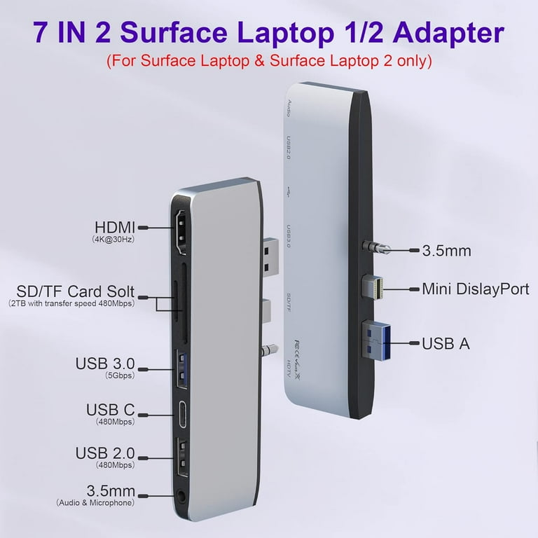 Surface Laptop Docking Station, Microsoft Surface Laptop USB