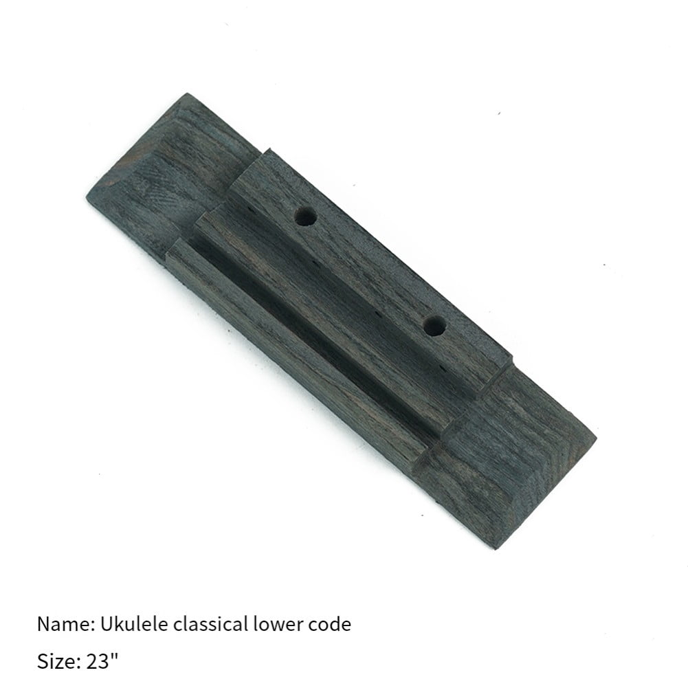 Lefu Accessoires de Pont Ukulélé pour Remplacement Musical Ukulélé 21/23/26 Pouces