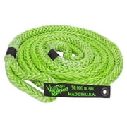 VooDoo Offroad 7/8 x 20' Kinetic Recovery Rope with Rope Bag (Green) - 1300001"