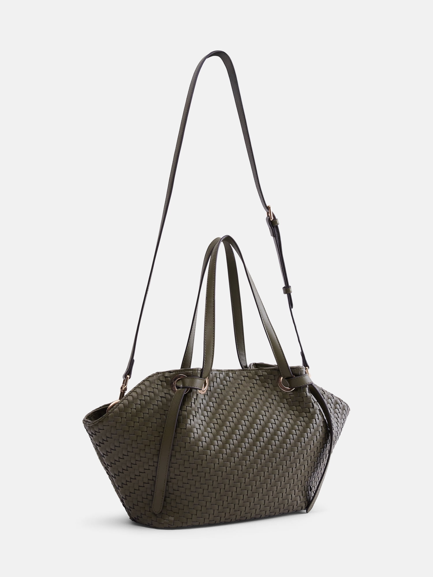 Scenario Women's Mini Clam Tote, Olive