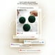 thumbnail image 1 of Ganfancp 3Pc Terciopelo Bolas de Navidad Flocked Árbol de Navidad Adornos de Bolas de Plástico de Navidad Adornos Decorativos Colgantes Decoración Del Árbol de Navidad 3.15 Pulgadas Ofertas Del Día S, 1 of 7