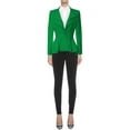 thumbnail image 3 of Hybrid & Company Women Double Notch Lapel Office Blazer, 3 of 4