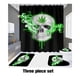 thumbnail image 3 of Billuyoard Estera de contorno de poliéster fácil de instalar y cuidar para cortina de ducha impermeable con superficie antideslizante Juegos de accesorios de baño K15 tres piezas, 3 of 6