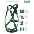 thumbnail image 2 of Msa Safety Full Body Harness,V-FORM,XL 10197365, 2 of 9