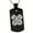 Black, variant on Stainless Steel Aso Samurai Crest Engraved Dog Tag Pendant Necklace