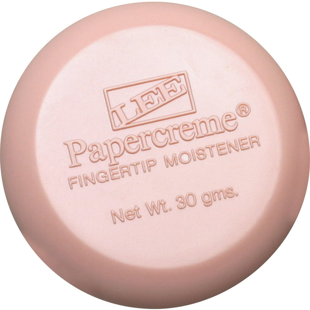 LEE, LEE12000, Papercreme Fingertip Moistener, 1 Each, Pink Walmart