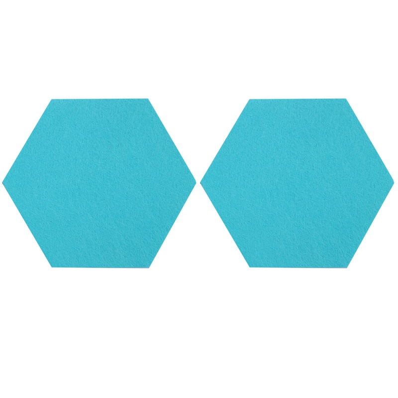 Panel De Fieltro Hexagonal Autoadhesivo - Tablón De Notas, Decoración De Pared Para Oficina O Hogar