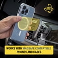 thumbnail image 4 of Scosche MPQMD-SP 15W MagicMount™ Charge Pro Qi2 MagSafe Mount Magnetic Wireless Charging Dash/Stand, 4 of 6