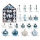 thumbnail image 3 of Juego de adornos de bolas de Navidad, decoración navideña para árbol, paquete de regalo de bolas de Navidad pintadas, 73 Uds., 3 of 5