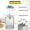 thumbnail image 4 of VEVOR Commercial Beverage Dispenser 4.8 Gallon,Ice Tea Drink Machine18 Liter 200W,Stainless Steel Food Grade Material Commercial Juice dispenser, 110V Equipped with Thermostat Controller, 4 of 10