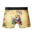 thumbnail image 2 of Corgi Celebrates Spring and Enjoys a Happy Easter All Over Print Boxer Briefs Underwear for Men Dad Welsh Corgi Dog Lover Gifts Idea - 02001, 2 of 6