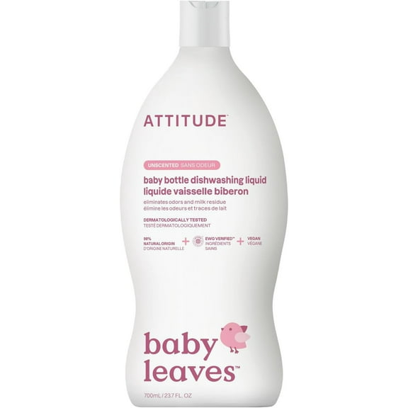 Attitude Eco Baby Baby Bottle & Dishwashing Liquid - 23.7 fl oz