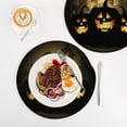 thumbnail image 4 of BZSMCE Mats for Pots,Pans Place Black Pumpkin Simple Style Pattern Pot Mats, 4 of 6