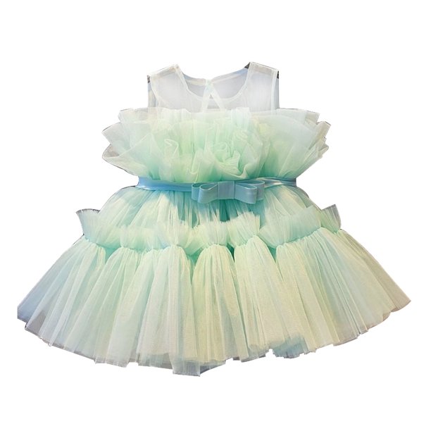 Vestido de princesa para niña Vestidos de lentejuelas con lazo
