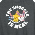 thumbnail image 3 of Pokémon - The Snuggle Is Real Pikachu And Sylveon - Women's Racerback Tank Top, 3 of 5