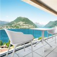 thumbnail image 1 of Siesta ISP1021S-WHI Sky Ensemble Bistro d'Extérieur, Blanc - 3 Pcs, 1 of 5