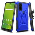 thumbnail image 2 of SPY CASE for AT&T Radiant Max 5G / Fusion 5G / Cricket Dream 5G / Innovate 5G Case with Tempered Glass Screen Protector Hybrid Cover with Kickstand Phone Belt Clip Holster - Blue, 2 of 8