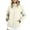 White, variant on Cmfcve Rain Jacket for Women Waterproof Lightweight Windbreaker Jacket with Hood Packable Zipper Raincoat with Pockets M-4XL
