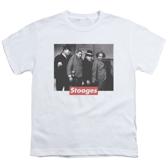 Three Stooges - Supreme Rip - Youth Short Sleeve Shirt - Medium