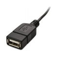 thumbnail image 2 of Cable Matters USB 2.0 Type C (USB-C) to Type A (USB-A) Adapter 6 Inches in Black, 2 of 5