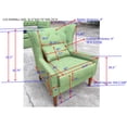thumbnail image 2 of BSHTI Beige Linen Upholstered Accent Arm Chair, Solid Rubberwood Frame, Modern Comfy Side Chair for Living Room Bedroom, 2 of 6