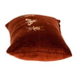 thumbnail image 4 of Parkland Collection Mira 12x20" Insect Cotton Throw Pillow in Rust Red/Gold, 4 of 6
