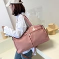 thumbnail image 4 of CSChome Sac de Sport avec Compartiment à Chaussures Sac de Voyage Grande Capacité Séparation Sec Humide Fermeture Éclair Imperméable Oxford Extérieur Week-End Nuit Gym Entraînement, 4 of 7