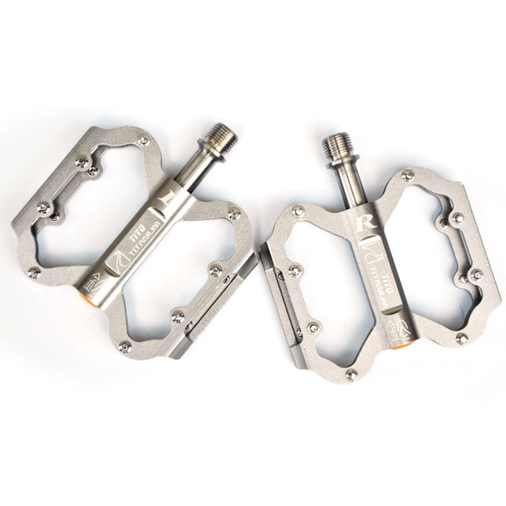 titanium mtb flat pedals