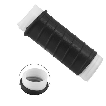 Fishing Rod Silicone Grip Non-Slip Sweat Absorbing Wrap Strap Fishing Rod Black