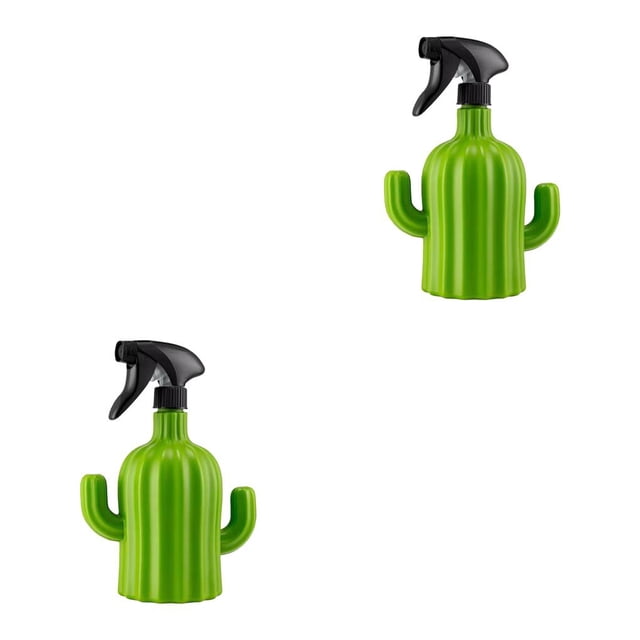 Injueey Botella de spray Cactus Forma Flores Plantas Regadera Jardinería Plástico Duradero Práctico Aspersor Hervidor Jardín Hogar Type3 NO3