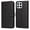 Black, variant on Wallet Phone Case for Honor X8 with Card Holder and Stand Function Pink