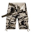 thumbnail image 2 of JINMGG Summer Fall Mens Shorts Clearance,Men Casual Camouflage Zipper Button Pockets Cropped Cargo Shorts, 2 of 8