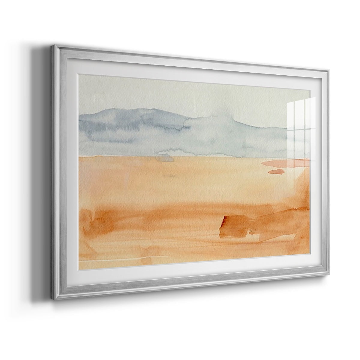 Ash Blue Horizon II Premium Framed Print - Ready to Hang