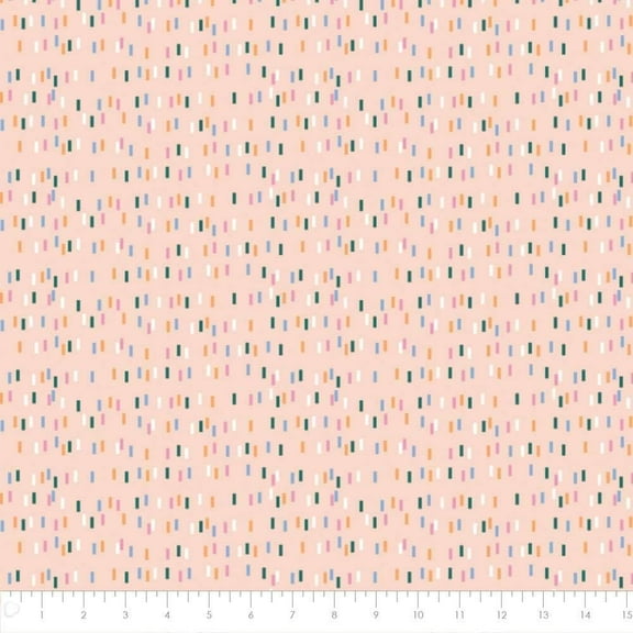 Camelot Fabrics Looking Pawsome Assorted Elements Peach 100% Cotton Fabric sold by the yard