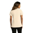 thumbnail image 2 of Port Authority  Ladies SuperPro React  Polo. LK810 - XS Ecru, 2 of 4