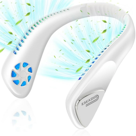 Ventilador de cuello portátil Kakashi 6000 mAh recargable sin aspas