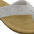 thumbnail image 3 of Cipriata Womens Alcee Diamante Sandals, 3 of 4