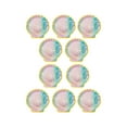 thumbnail image 2 of Qiweii Holiday Party Paper Plates 10 Pack, Colorful Sea Shells Design Disposable Dinner Plates for Birthday Beach Party, Christmas, Themed Celebration, 2 of 6