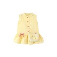 thumbnail image 2 of JDQJBZ Baby Girl Short Sleeve Dress Polka Print Ruffle With Bag Outfit, 2 of 5