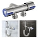 thumbnail image 3 of Válvula desviadora de grifo, válvula desviadora de acero inoxidable Premium para cocina y baño, válvula desviadora para grifo pulverizador de bidé, 3 of 8