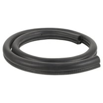 OFFIGAM Black Weatherproof Rubber Door Seal Strip, 1 Bar, Effective Draft and Water for Doors and