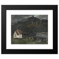 thumbnail image 2 of Knud Baade 24x20 Black Modern Framed Museum Art Print Titled - The Church at Ullensvang in Hardanger (1835), 2 of 5