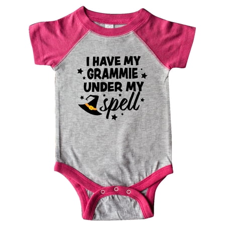 

Inktastic I Have My Grammie Under My Spell Gift Baby Boy or Baby Girl Bodysuit