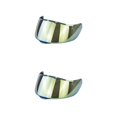 thumbnail image 1 of Speravity Visera para casco de motocicleta, careta para K1 k3SV K5, moto, gris, rojo Type3, 1 of 1
