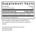 thumbnail image 2 of ARG Adrenal Cortex - Supports Healthy Stress Response & Metabolism - Delivers 100 mg Freeze-Dried Bovine Adrenal Cortex Tissue - 100 Servings - 100 Capsules, 2 of 8
