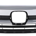 thumbnail image 2 of PIT66 Front Upper Chrome Grille Grill w/Molding Trim Fit for Honda Pilot 2019-2021 71150TG7A50, HO1210158, 2 of 9